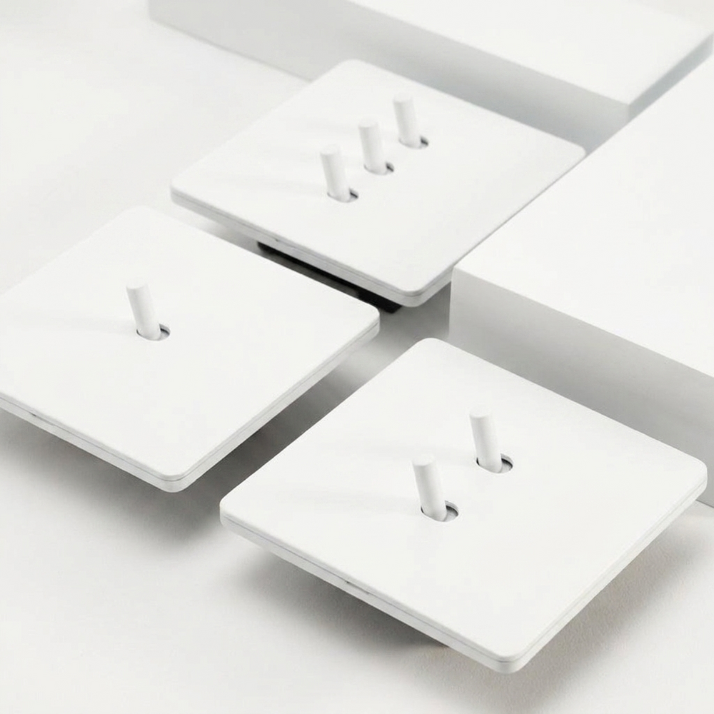 Interrupteurs finition blanc mat - Collection Blanche