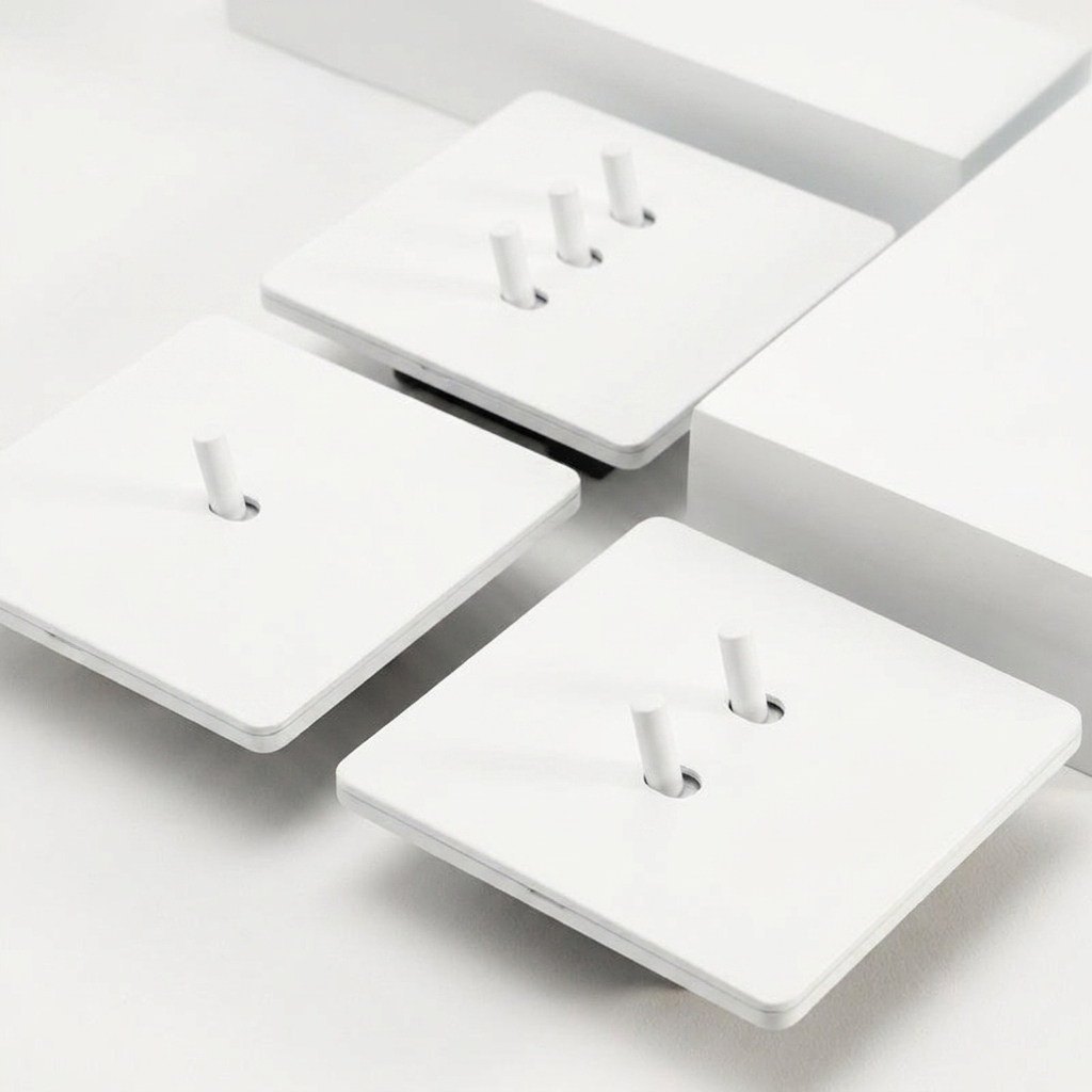 Interrupteurs finition blanc mat - Collection Blanche