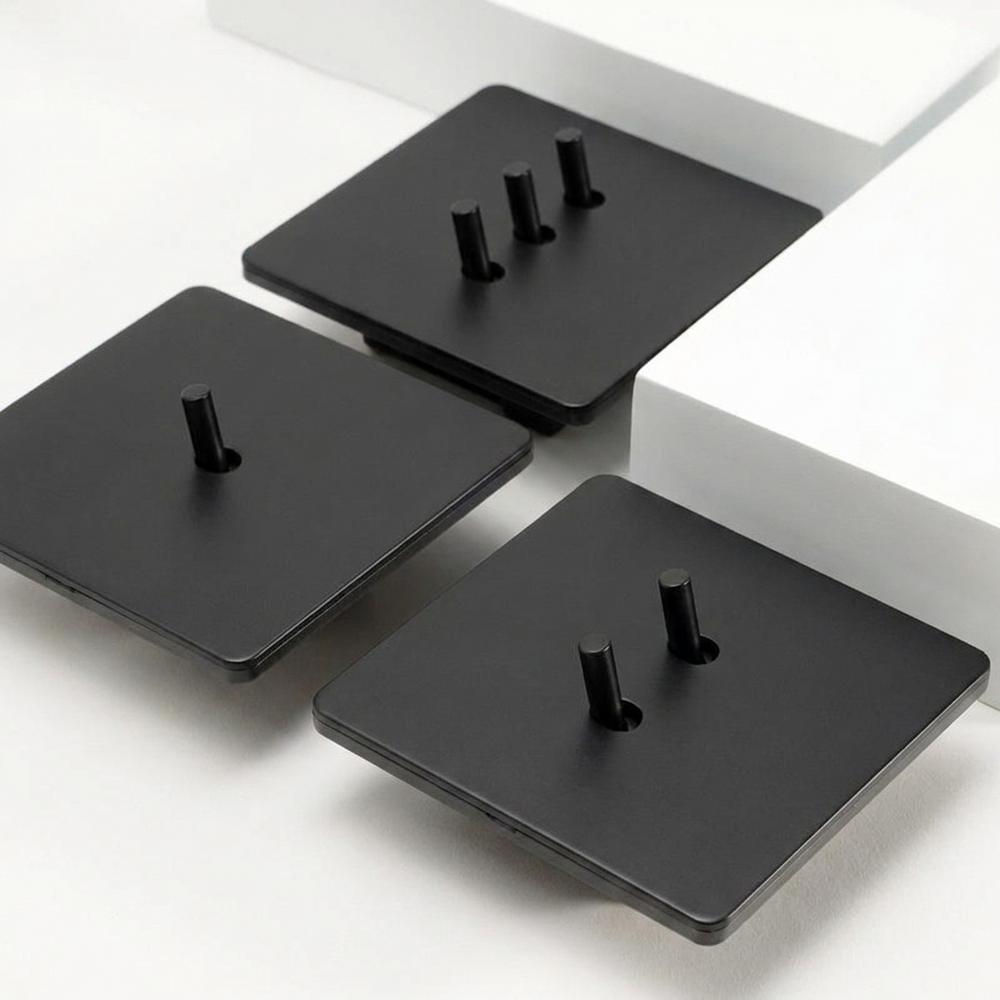 Interrupteurs finition noir mat - Collection Noire