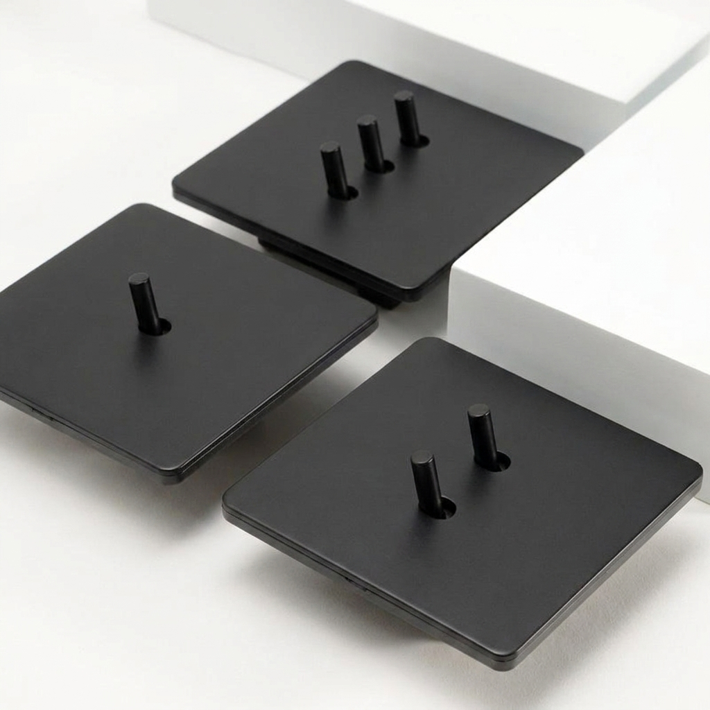 Interrupteurs finition noir mat - Collection Noire